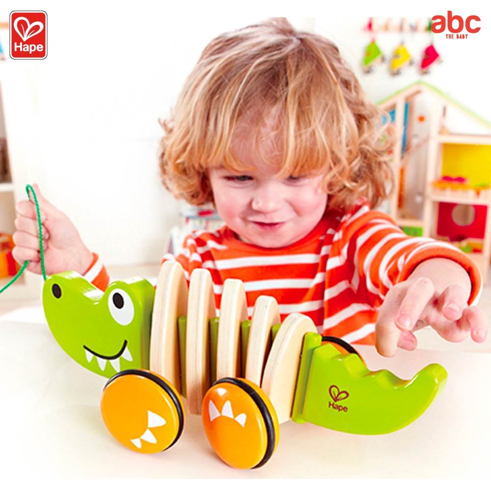 Hape ของเล่นลากจูง เจ้าจระเข้น้อย Walk-A-Long Croc ของเล่นเสริมพัฒนาการ สำหรับเด็ก 12 เดือนขึ้นไป รูปที่ 7