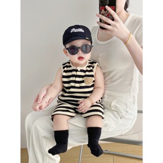 SM-125 🎯ส่งด่วนกรุงเทพ🎯 รอมเปอร์เด็กแขนกุด ใส่สบาย ดีไซน์สวย…