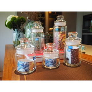 (5 ขนาด ) ขวดโหลแก้ว ฝาแก้ว 325/500/650/750/1000 ml  ของแท้ …