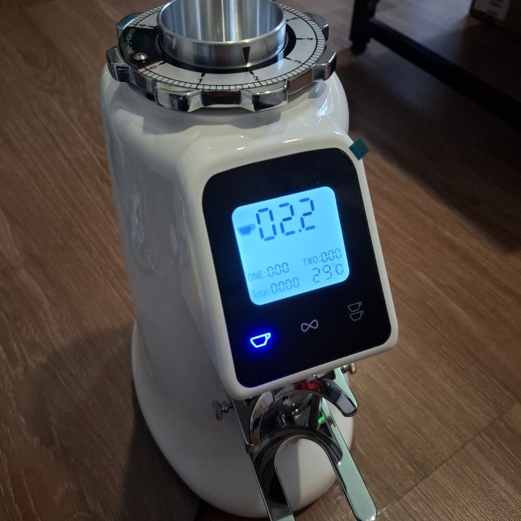 #รุ่น ปี2025 ท่อกลม เครื่องบดกาแฟรุ่นใหม่ New !! JX600AD JX600ODM On Demand  สีขาว ดำ แดง - รูปที่ 7