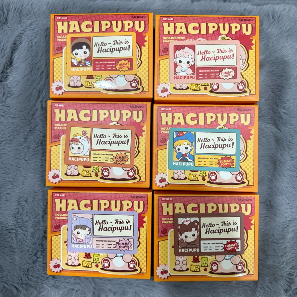 POPMART HACIPUPU Rolling Time Machine - card holder