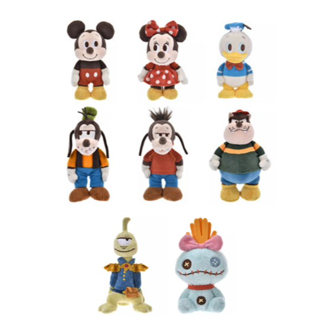 [Direct from Japan] Disney Plush doll Disney stanDs Series Japan NEW Disney Store
