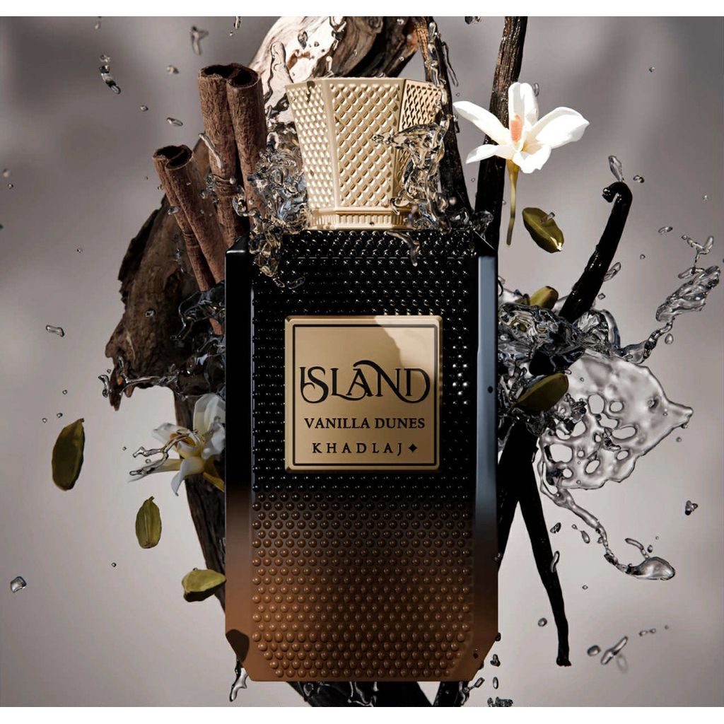 Khadlaj Island Vanilla Dunes Extrait De Parfum Spray, 3.4 Ounce (Unisex)แท้ (แบบแบ่งขาย)