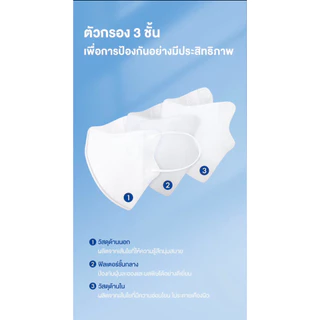 แมส 3D หน้าเรียว J.L.
