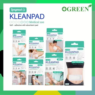 พลาสเตอร์ปิดแผล Kleanpad Longmed N-series คลีนแพด ลองเมด ผ้าก๊อซพร้อมใช้ [ 1 กล่อง ]