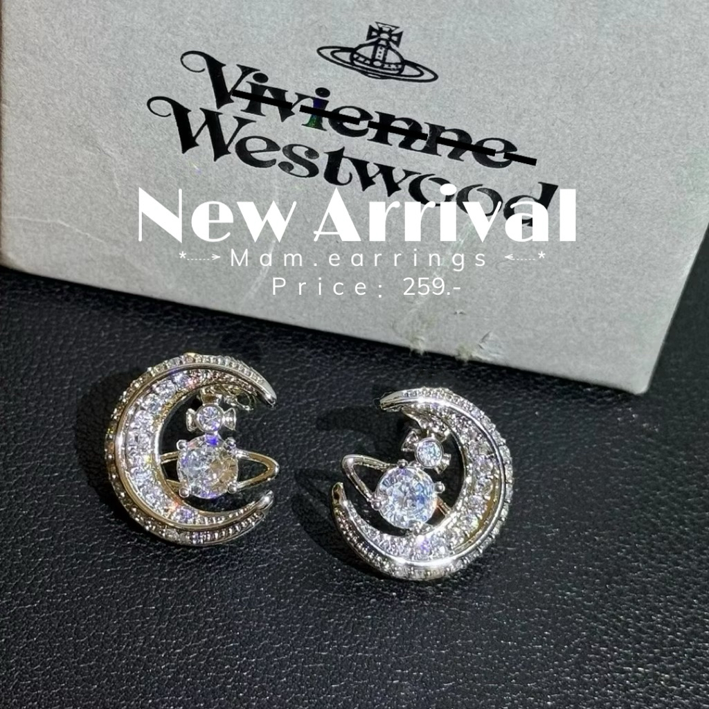 925 Silver  ต่างหูก้านเงินแท้ ( ส่งจากไทย 🇹🇭 )
