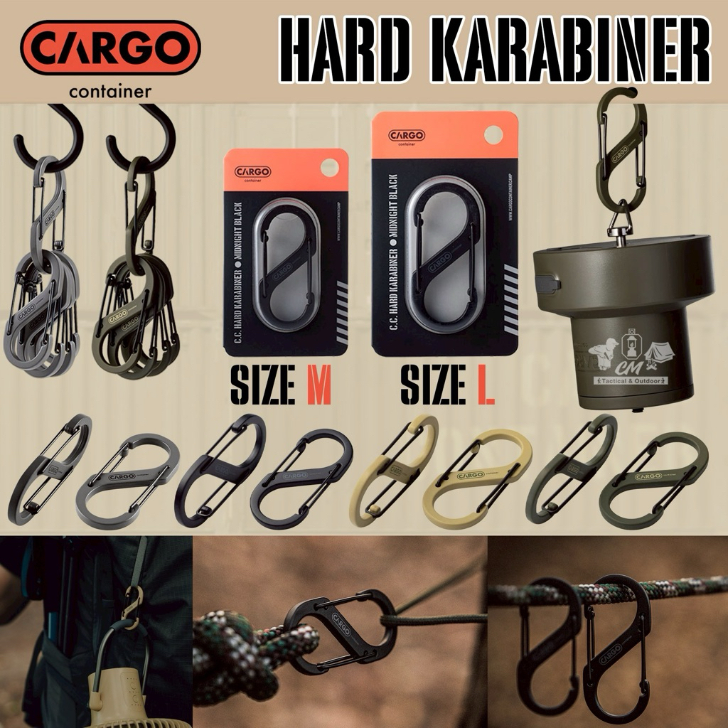 Hard Karabiner Cargo Container คาราไบเนอร์เอนกประสงค์