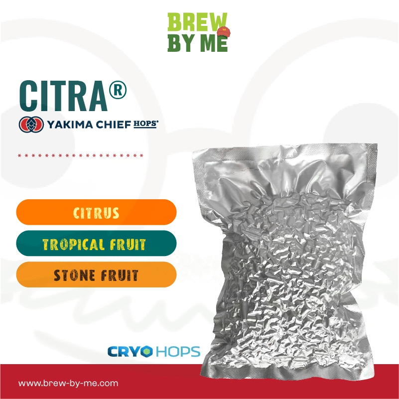 ฮอปส์ Citra Hops – CRYO โดย Yakima Chief Hops - ขนาด 8oz  |ทำเบียร์ Homebrew