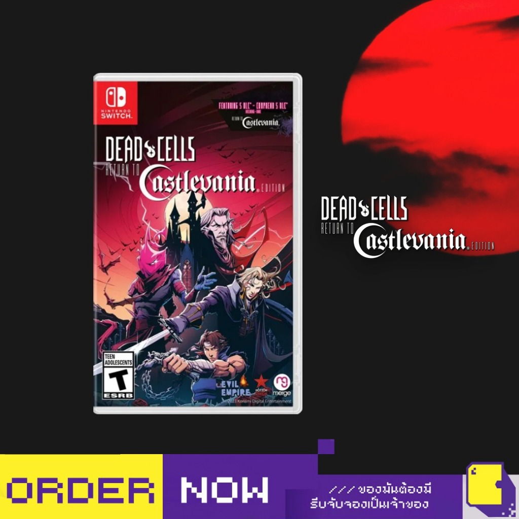 [+..••] พร้อมส่ง | NSW DEAD CELLS: RETURN TO CASTLEVANIA EDITION (เกม Nintendo Switch™ 🎮)