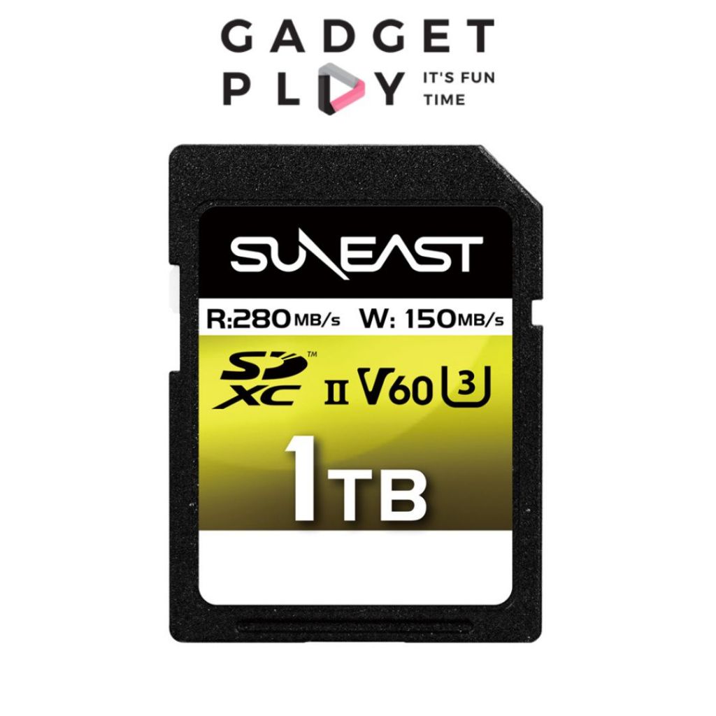 [กรุงเทพฯส่งด่วน] SUNEAST ULTIMATE PRO SDXC UHS-II V60 Card (1TB) รับประกันศูนย์ไทย