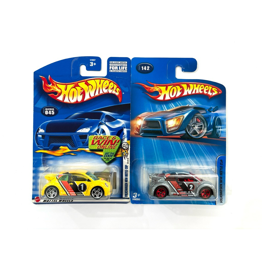 Hot Wheels | VOLKSWAGEN NEW BEETLE CUP ~ มี 2 สี | 🇺🇸เป็นสินค้าแพคอเมริกา✈️ | 📦สินค้ามีพร้อมส่ง