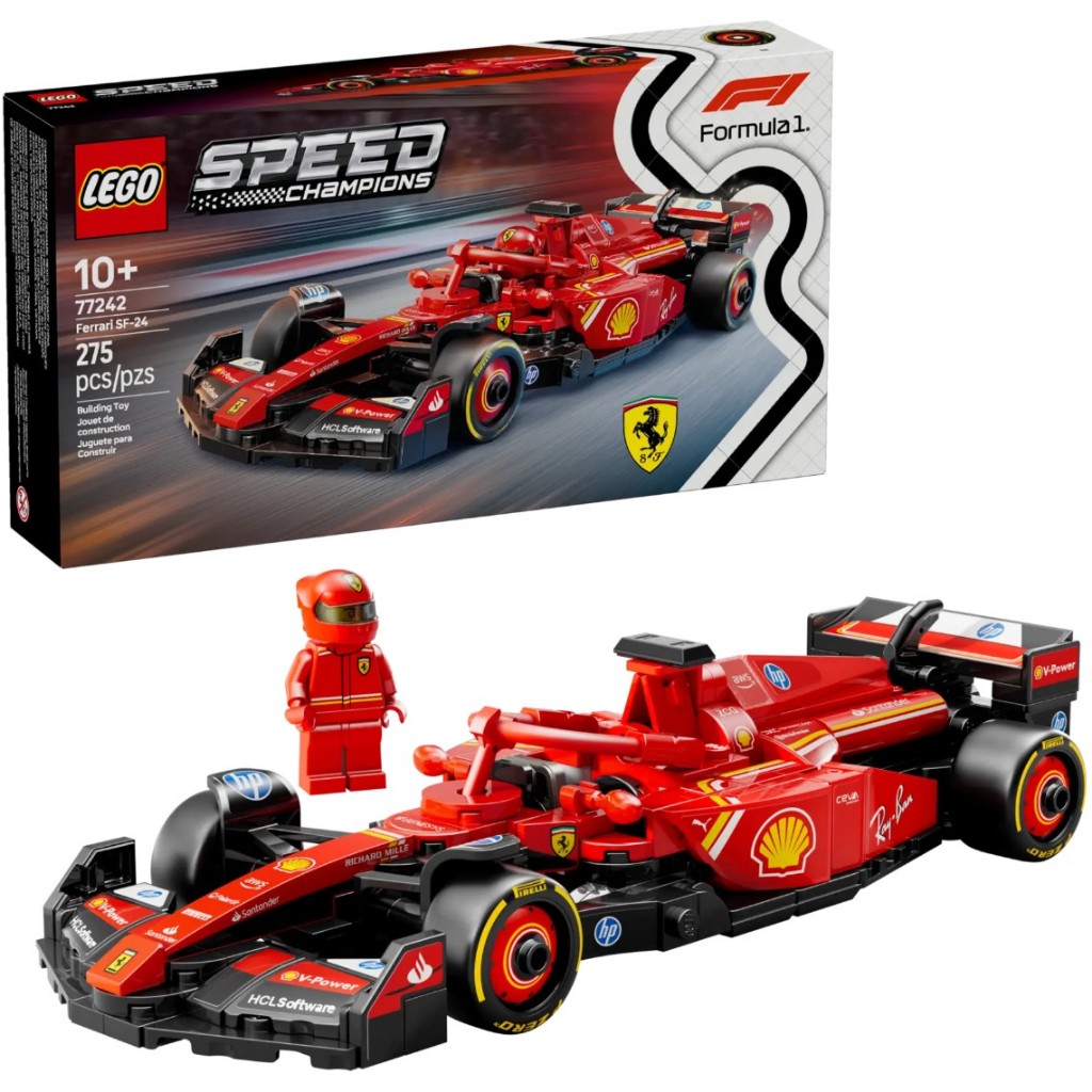 LEGO Speed Champions 77242 Ferrari SF-24 F1 Race Car