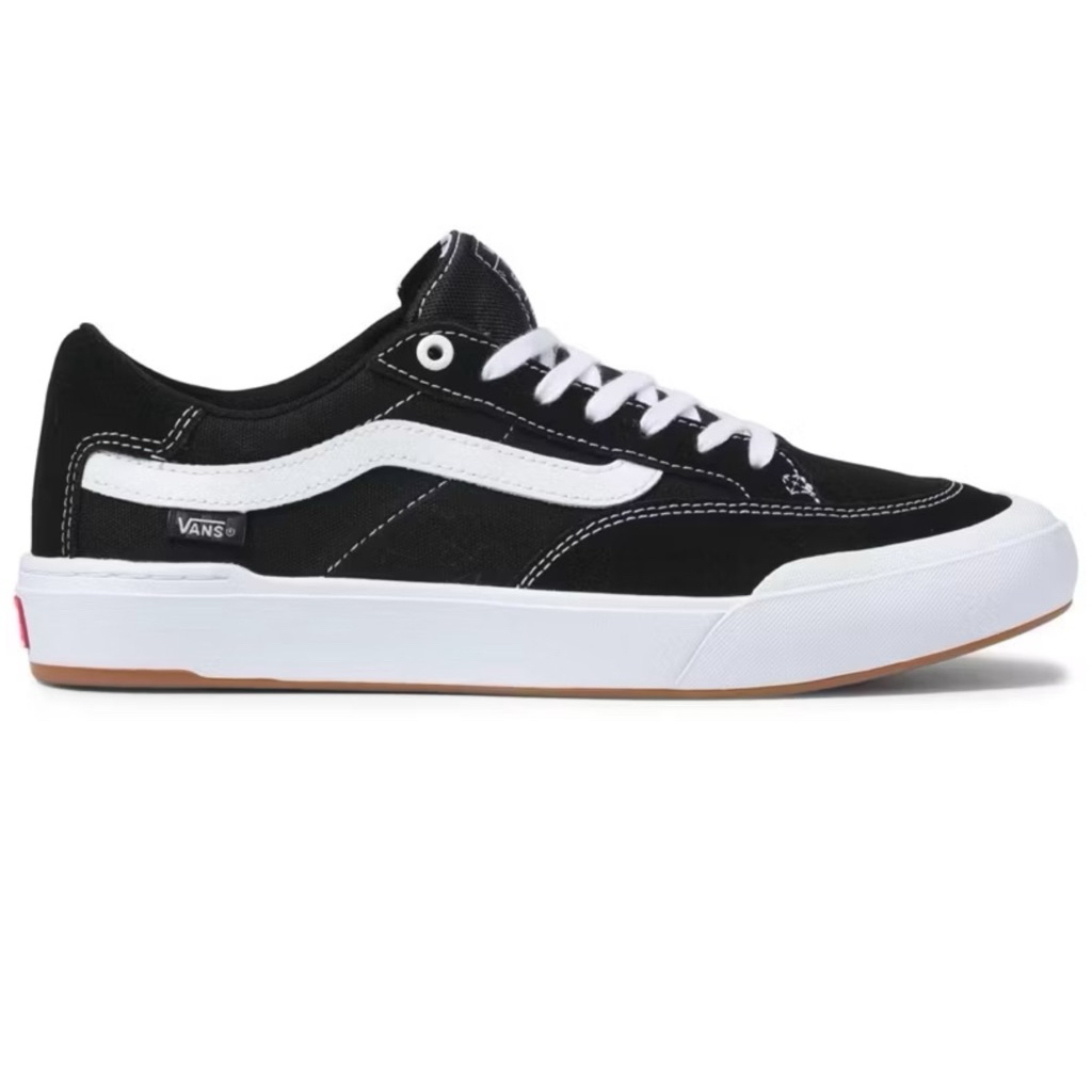 VANS BERLE SKATE BLACK WHITE SNEAKERS สินค้ามีประกันแท้