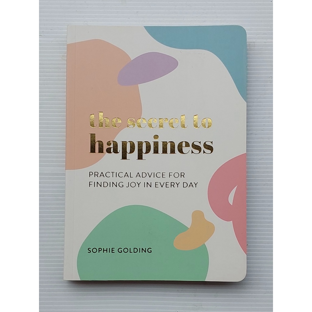 หนังสือ ความลับสู่ความสุข ภาษาอังกฤษ The secret to happiness 157Page
