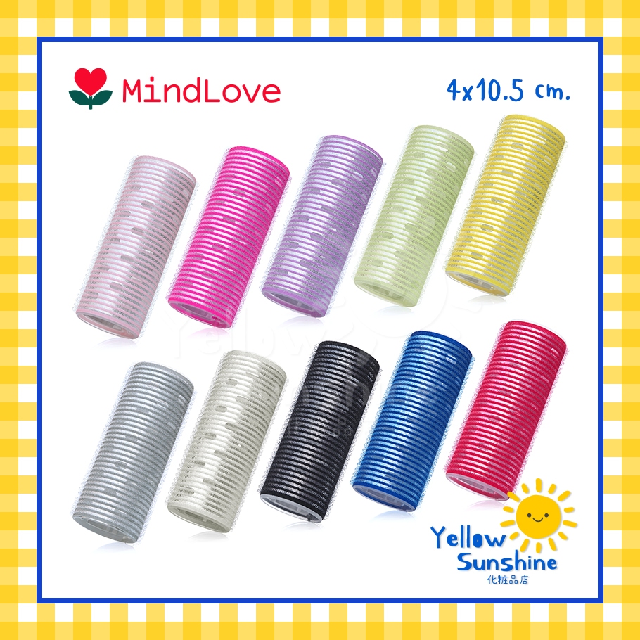 MindLove โรลม้วนผมสไตล์เกาหลียาวพิเศษ แกน 4x10.5 cm. โรลยาว 1 ชิ้น