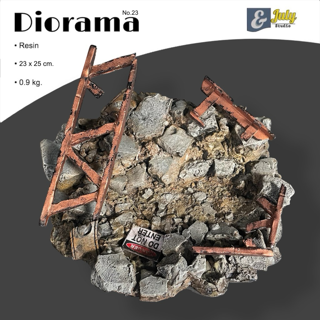 “ Andjuly studio “ Diorama No.23 (ไดโอราม่า)