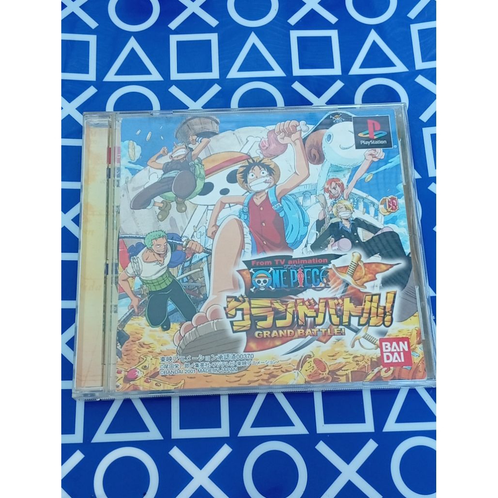 แผ่นแท้ PS1 One Piece Grand Battle
