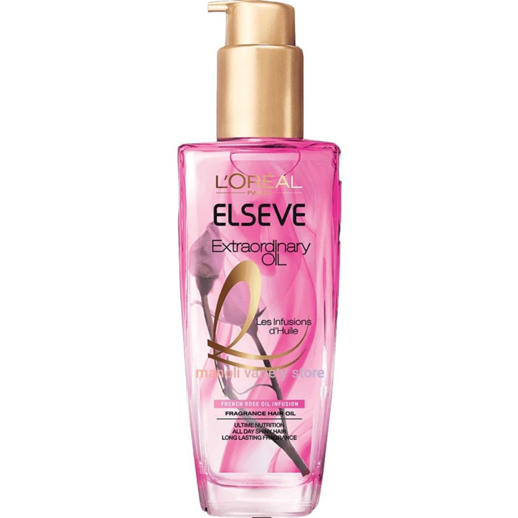 L’Oreal Paris Elseve Extraordinary Oil Hair (มีวีดีโอ) ลอรีอัล บำรุงผมแห้ง นุ่มชุ่มชื่น มีน้ำหนักจัดทรงง่าย Loreal