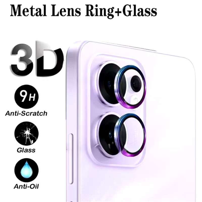 ฟิล์มกระจก เลนส์กล้อง สำหรับ Oppo Reno13 Pro Reno13Fเต็มเลนส์