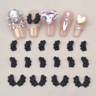 เรซิ่นปีกนางฟ้า เซเลอร์มูน 3D สีขาว 50 ชิ้น DIY