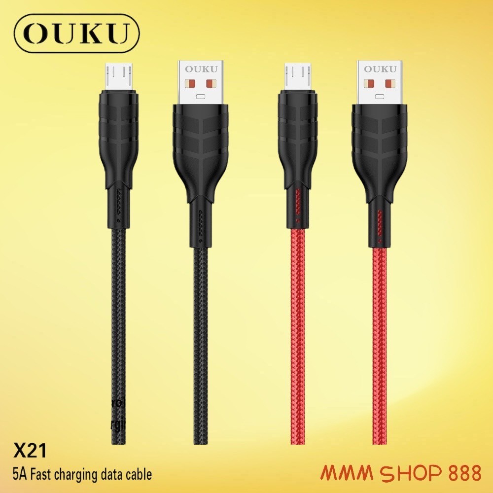 OUKU X21 สายชาร์จโทรศัพท์