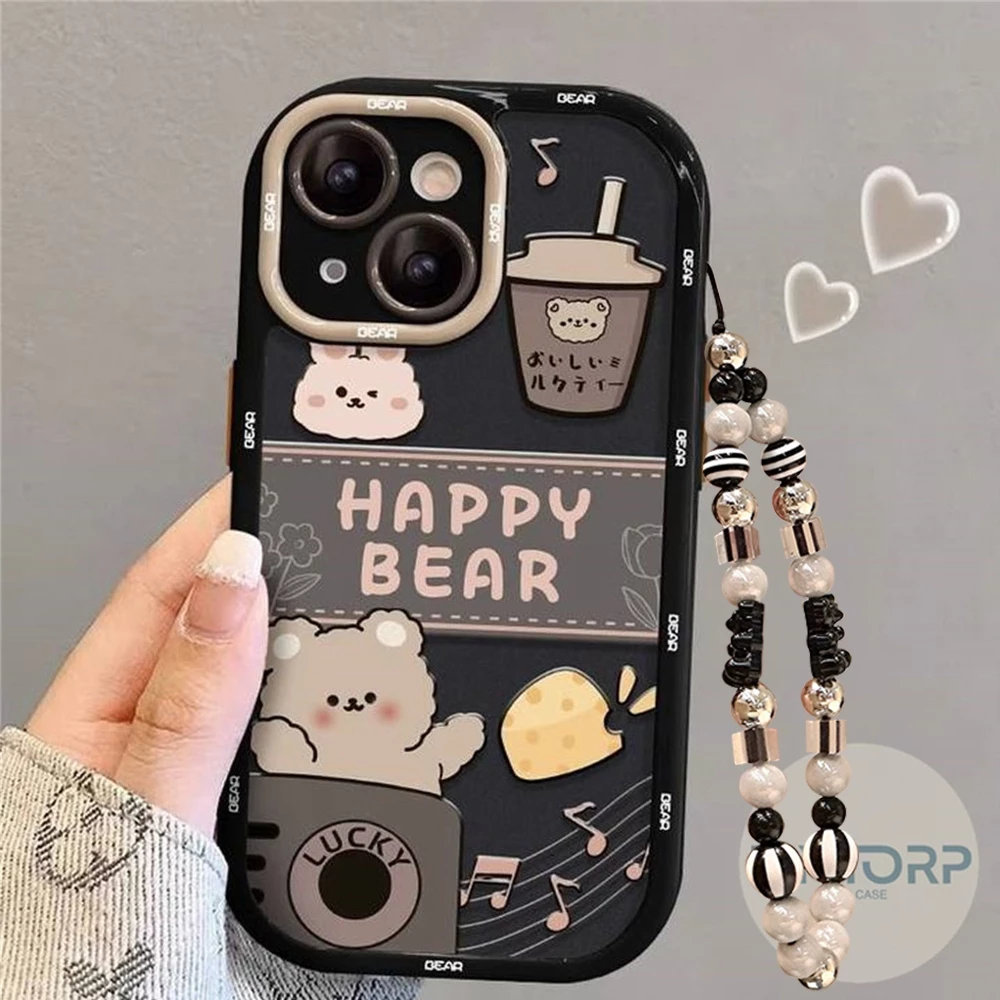 เคส For IPhone 11 7 8 Plus 15 16 Pro Max XR 12 13 14 X XS MAX 6 6s SE 2020 เคสโทรศัพท์กันกระแทกนุ่ม การป้องกันเลนส์กล้อง