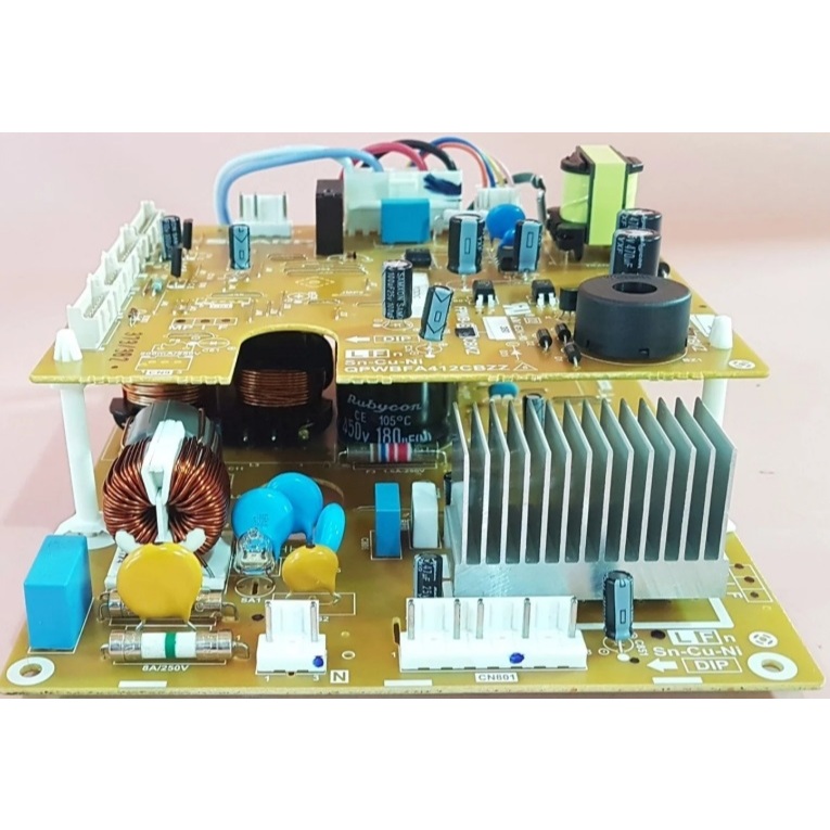 แผง บอร์ดตู้เย็น SHARP(ชาร์ป) FPWB-B380CBKZใช้กับเครื่องที่มีหลายเลข SR(ซีเรียล)1707xx..ลงไปเท่านั้น