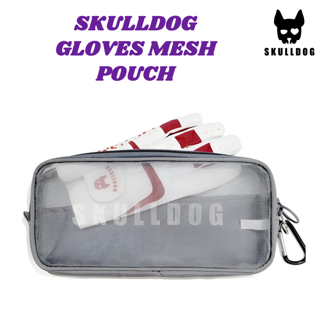 [🚚จัดส่งไว] SKULLDOG Mesh Golf Glove Pouch