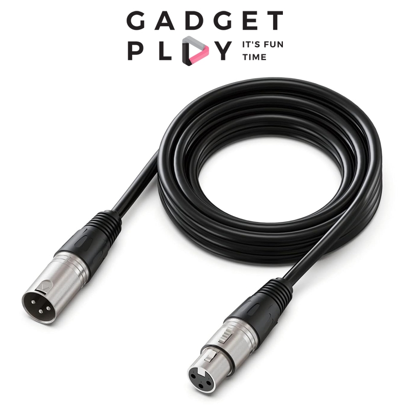 [กรุงเทพฯส่งด่วน] FIFINE L9 สาย XLR 1.8M สำหรับไมค์ Dynamic/Interface คุณภาพเสียงนิ่ง สายทนแข็งแรง