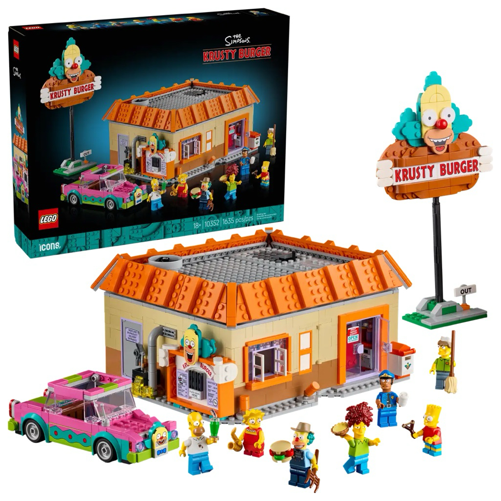 Lego 10352 The Simpsons : Krusty Burger ((ของแท้ พร้อมส่งค่ะ))