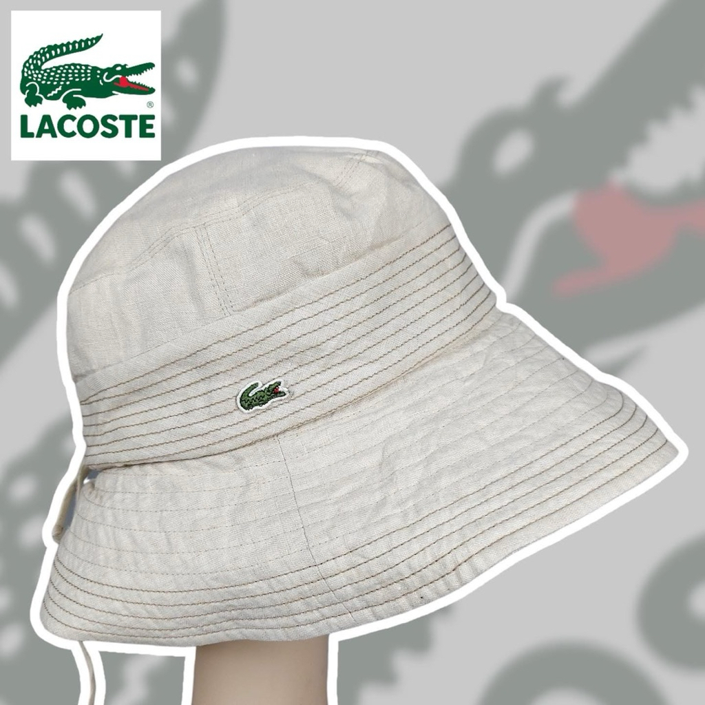 หมวก Lacoste แท้ รอบหัว 57cm