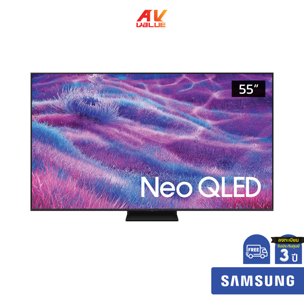Samsung Neo QLED 4K TV รุ่น QA55QN80FAKXXT ทีวีขนาด 55 นิ้ว QN80F Series ( 55QN80F , 55QN80 )