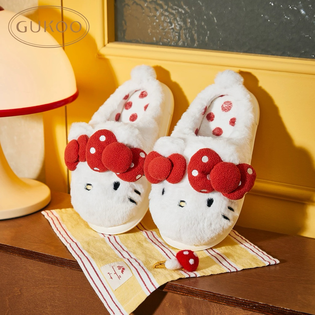 #พรีออเดอร์ รองเท้า Hello Kitty x Gukoo สุดคิ้วท์ ลิขสิทธิ์แท้ 🧸🍎