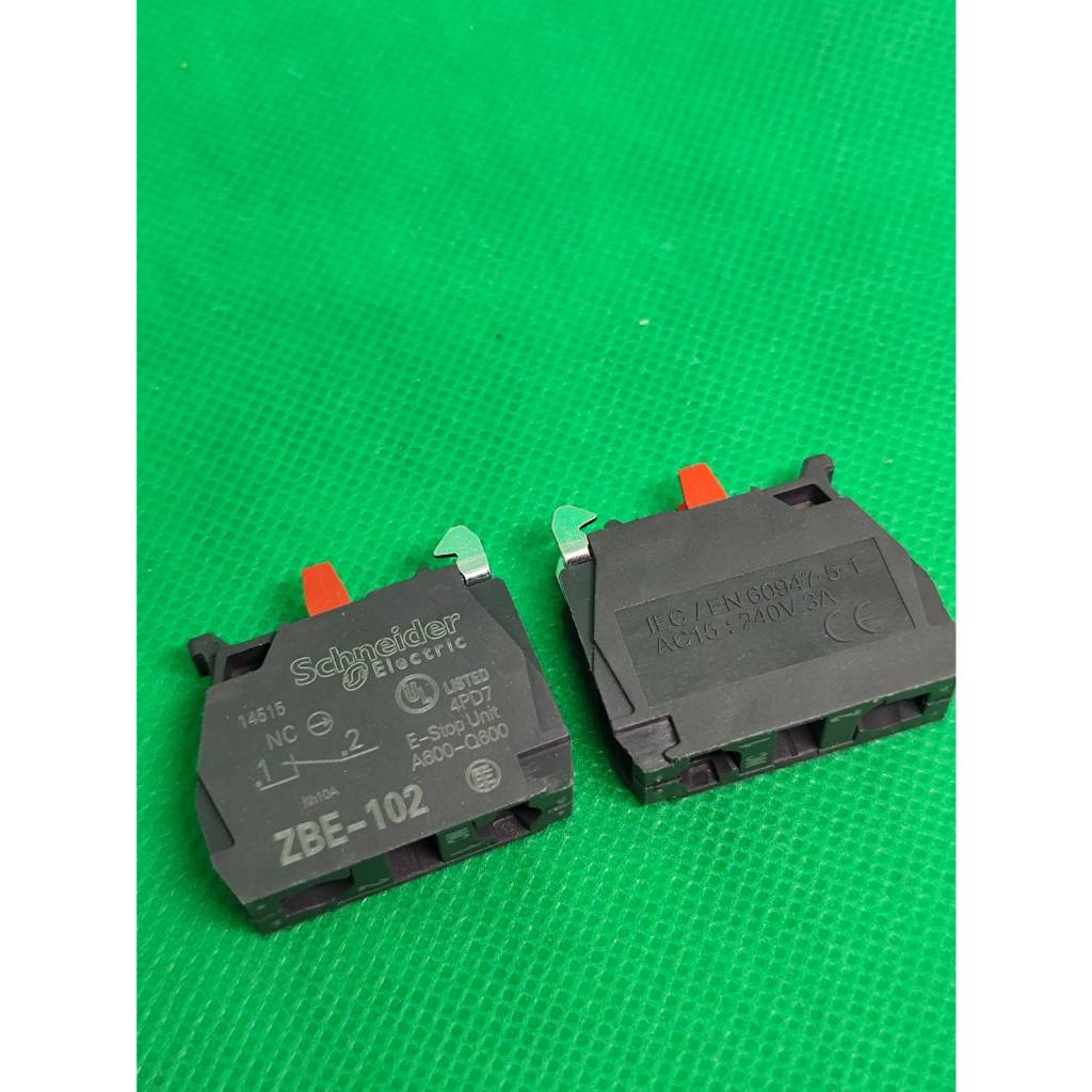 ฐานคอนแทค XB4 ZBE-101 ZBE-102 ราคาต่อ1ชิ้น สินค้าพร้อมส่งในไทย