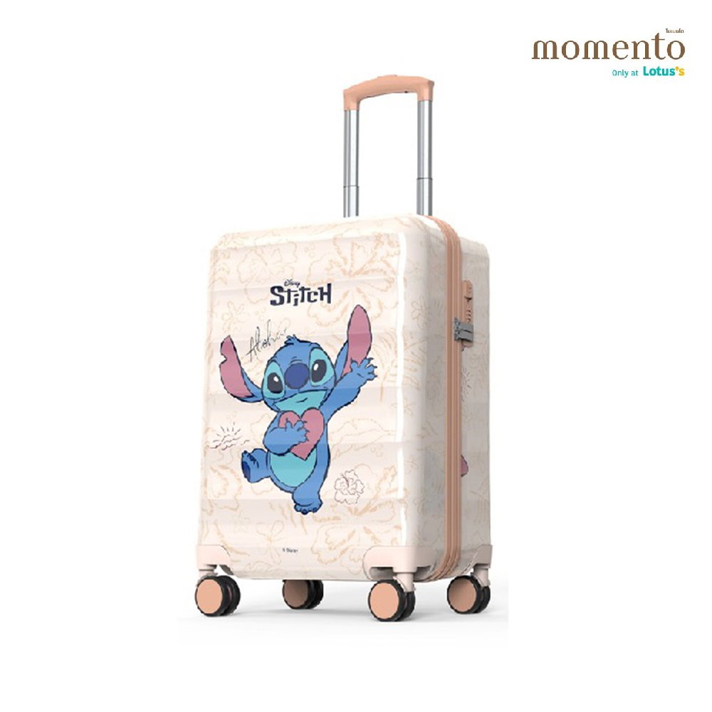MOMENTO DISNEYกระเป๋าเดินทางสติทซ์ ขนาด 20 นิ้ว.