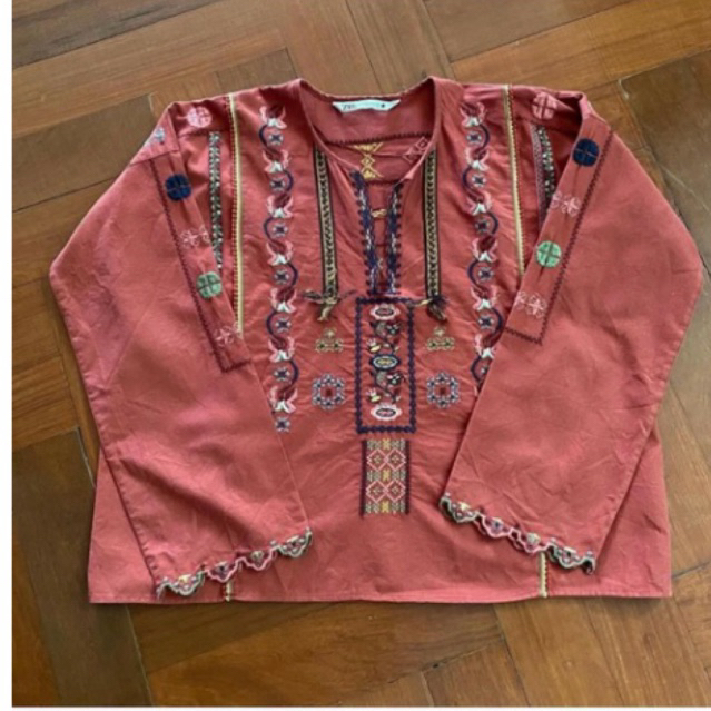 zara bohemian style size xs