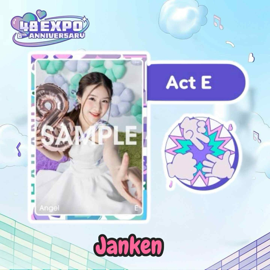 (Act E) BNK48 CGM48 Photoset Special จากกิจกรรม Bnk48 Janken ครบรอบ 8 ปี 48 THAILAND 8th ANNIVERSARY