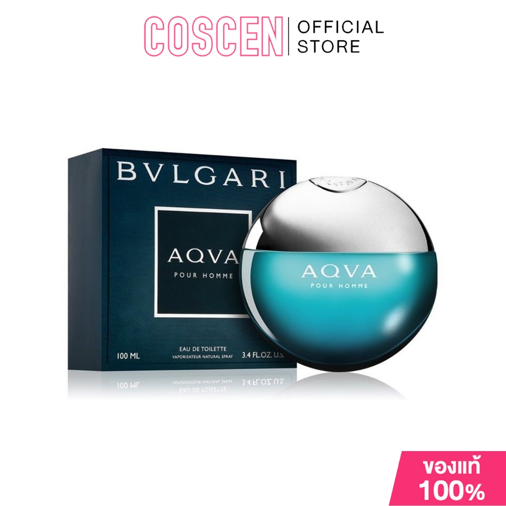 BVLGARI AQVA POUR HOMME EDT 100 ml. ของแท้ 100%