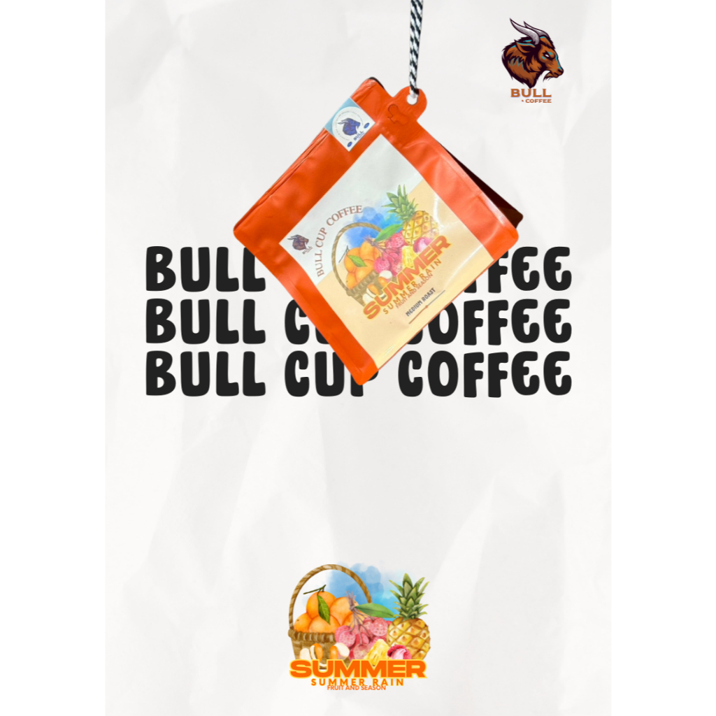 เมล็ดกาแฟคั่วอ่อน Colombia  ''Summer rain กลิ่นผลไม้รวม''