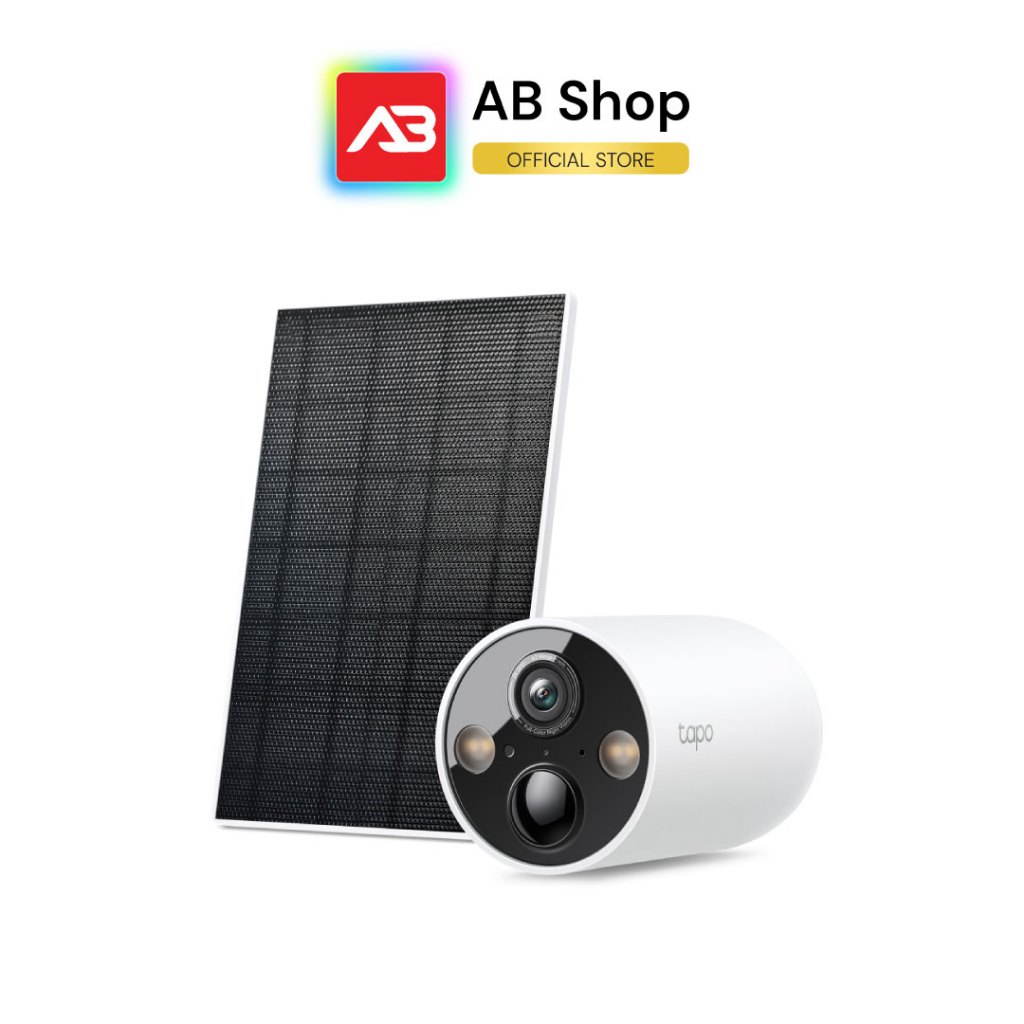 TAPO กล้องวงจรปิดแบตเตอรี่ 4 ล้านพิกเซล รุ่น Tapo C425 Kit(มีแผงโซล่าเซล)