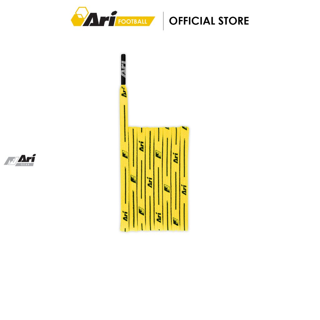 ARI COLORFUL SHOELACES -  YELLOW เชือกรองเท้า อาริ COLORFUL สีเหลือง