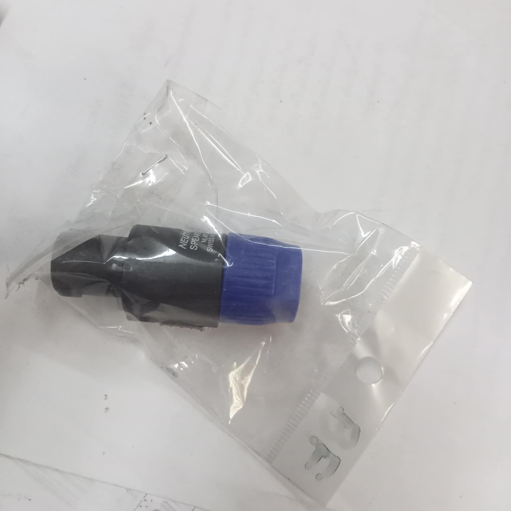 Neutrik NL4FX | ขั้วต่อสายลำโพงตัวผู้ 4 pole cable connector ปลั๊กสเปคคอน ปลั๊กลำโพง ปลั๊กต่อสายลำโพ
