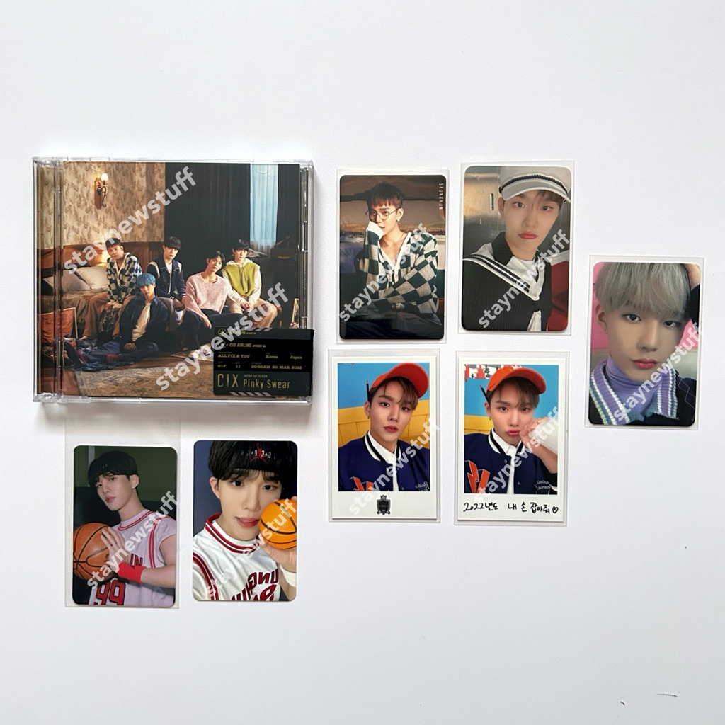 [พร้อมส่ง🌱] ยกกอง อัลบั้มญี่ปุ่น CIX + การ์ดซึงฮุนตามภาพ