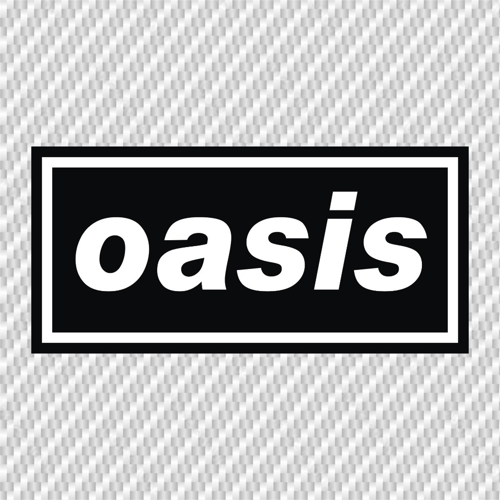 OASIS สติกเกอร์ติดรถ pvc กันน้ำ ขนาด 5.5 x12 cm  ราคชิ้นละ 19 บาท มีทั้ง ขอบขาวและดำให้เลือก  **ไม่ใช่งานพิมพ์**