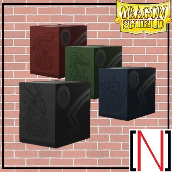 [กล่องใส่การ์ด] Dragonshield Double Shell 150+ เลือกสีได้ [Deckbox]