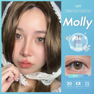 🔥คอนแทคเลนส์✨ขนาดมินิ✨Molly ( ilens )✨Brown/Gray