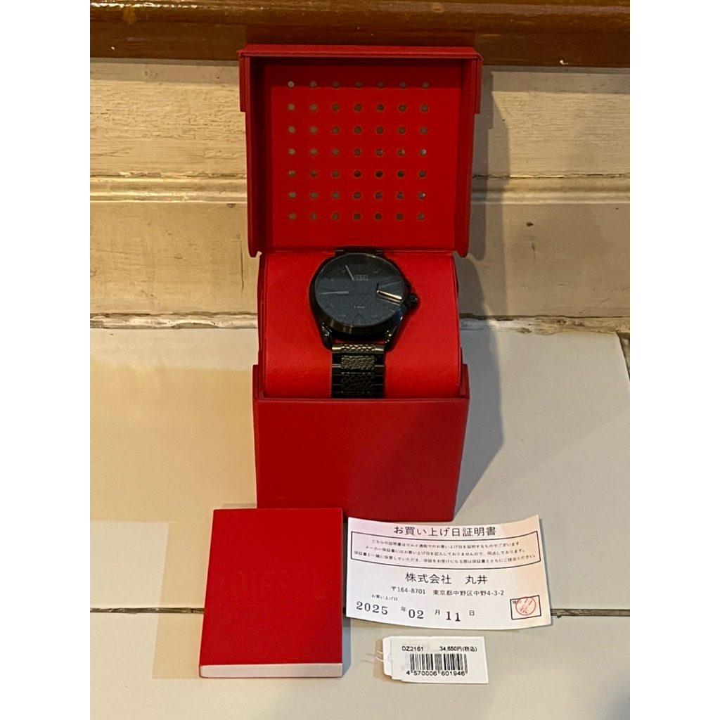 นาฬิกาข้อมือ DZ2161 ยี่ห้อ Diesel มือสองญี่ปุ่น (สภาพ 99%) คัดพิเศษ ของแท้จากญี่ปุ่น 100% ชนช็อบ รุ่