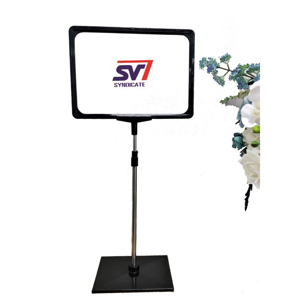 ป้ายราคา ขาตั้งป้ายโปรโมชั่น A4,A3 กรอบใส่ป้ายโฆษณา ชุด Frame&Stand📌📌 - รูปที่ 4