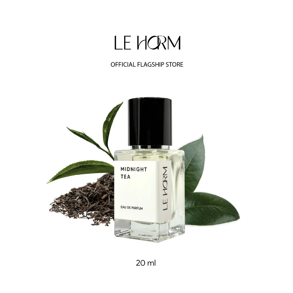 LE HORM Midnight Tea - น้ำหอม กลิ่นหอม สดชื่น จากชาเขียว ชาดำ 20ml
