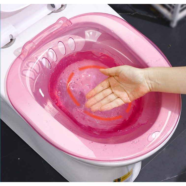 กระโถนแช่ก้นพลาสติก อ่างแช่ก้น อ่างเเช่ยา แช่ก้นหลังผ่าตัด หรือ นั่งแช่น้ำอุ่น - รูปที่ 2